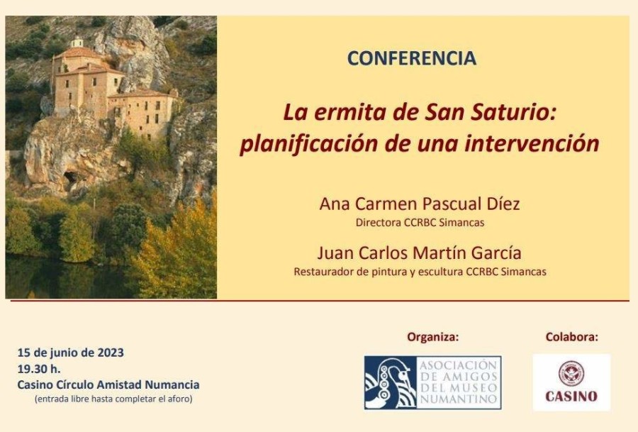 Conferencia Intervencin en San Saturio